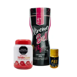 Kit Nutricional / Té Mingold-Malteada-Xtreme Bell-Detox-Obsequio Auriculoterapia